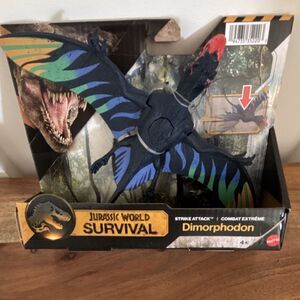 Mattel Jurassic World Survival Dimorphodon Action Figure Wing-Flapping Action